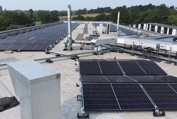 Solar panels installed by Power Up North London